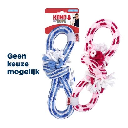 Kong touwtje trek puppy assortiment