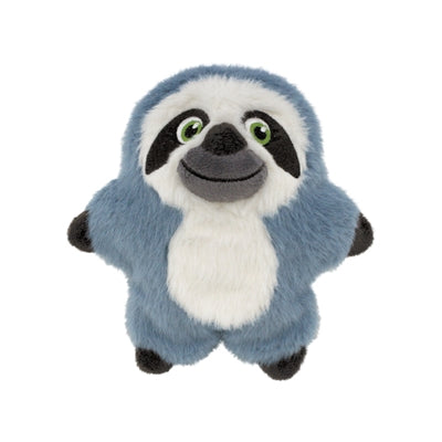 Kong geeft de kinderen een knuffel