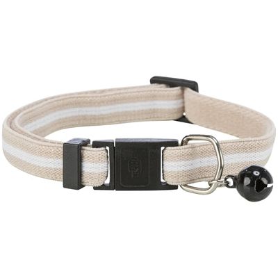 Trixie halsband kat strepen elastische assorti