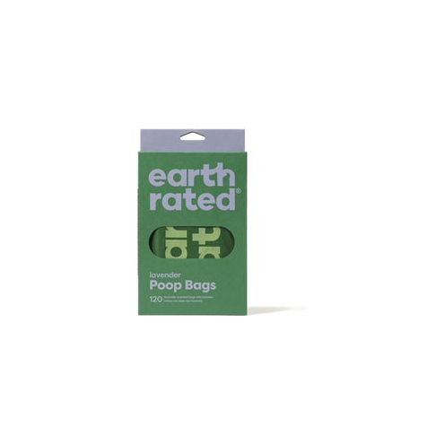 Earth rated poepzakjes met handvaten lavendel gerecycled