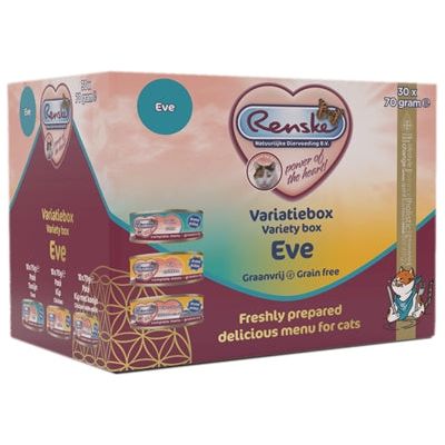 Renske Vers pate kat variatiebox eve kip kip en konijn tonijn