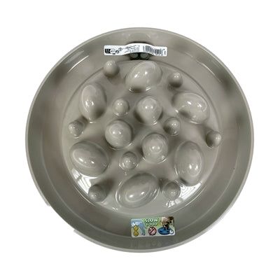 Gelukkig huisdier gek op huisdieren voerbak cactus slow feeder mokka