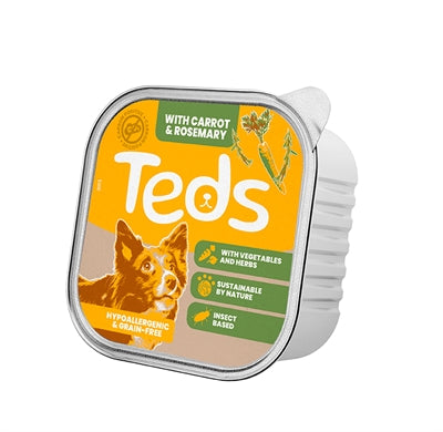 Teds insect based all breeds alu wortel rozemarijn