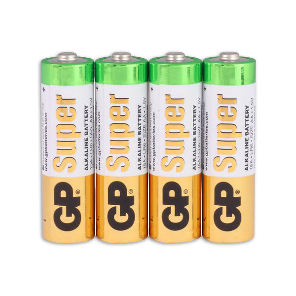 Super alkaline AA-batterijen 4PK
