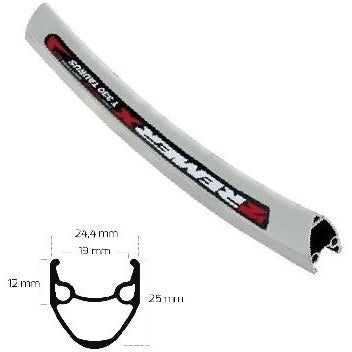 Remer x grand hill velg etrto 406 20 inch zilver 20-gaats