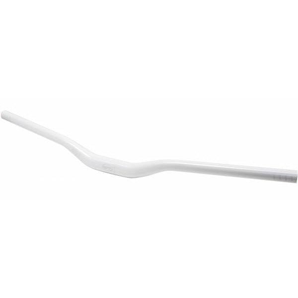 Fuxon uno hb-rb12 stuurbocht 640 mm ø31,8 mm aluminium glans wit