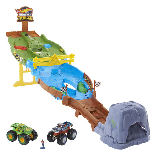 Hot Wheels Monster Trucks Tournament of Titans Track Set