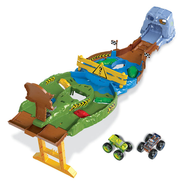Hot Wheels Monster Trucks Tournament of Titans Track Set