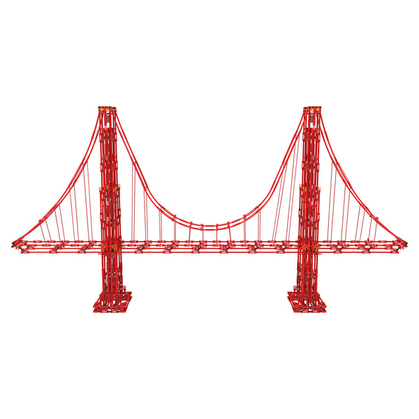 K'Nex Architecture Bouwset - Golden Gate Bridge, 1536dlg.