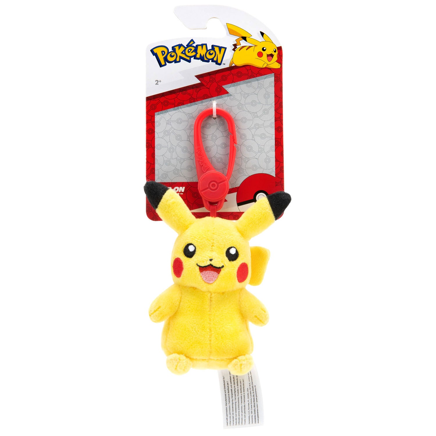 Pokémon Sleutelhanger Pluche Pikachu