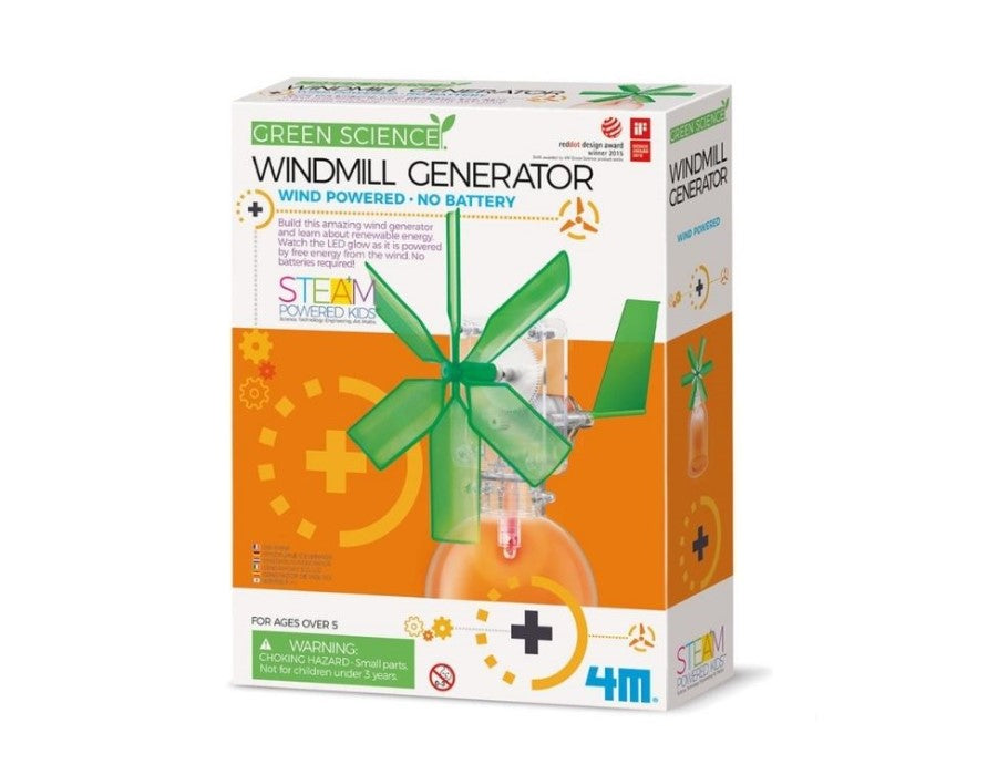 4M KidzLabs Green Science Doe-het-zelf Windmolen