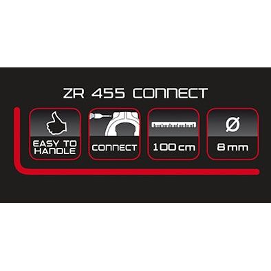 Chaîne enfichable Trelock ZR455 Connect - 100cm - ø8mm - Noir
