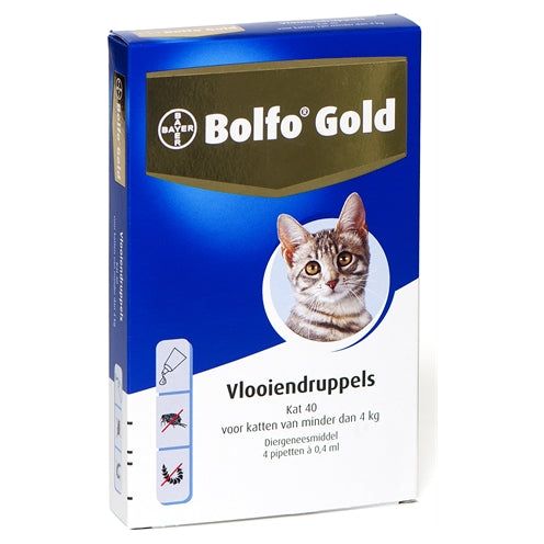 Bolfo gold kat vlooiendruppels