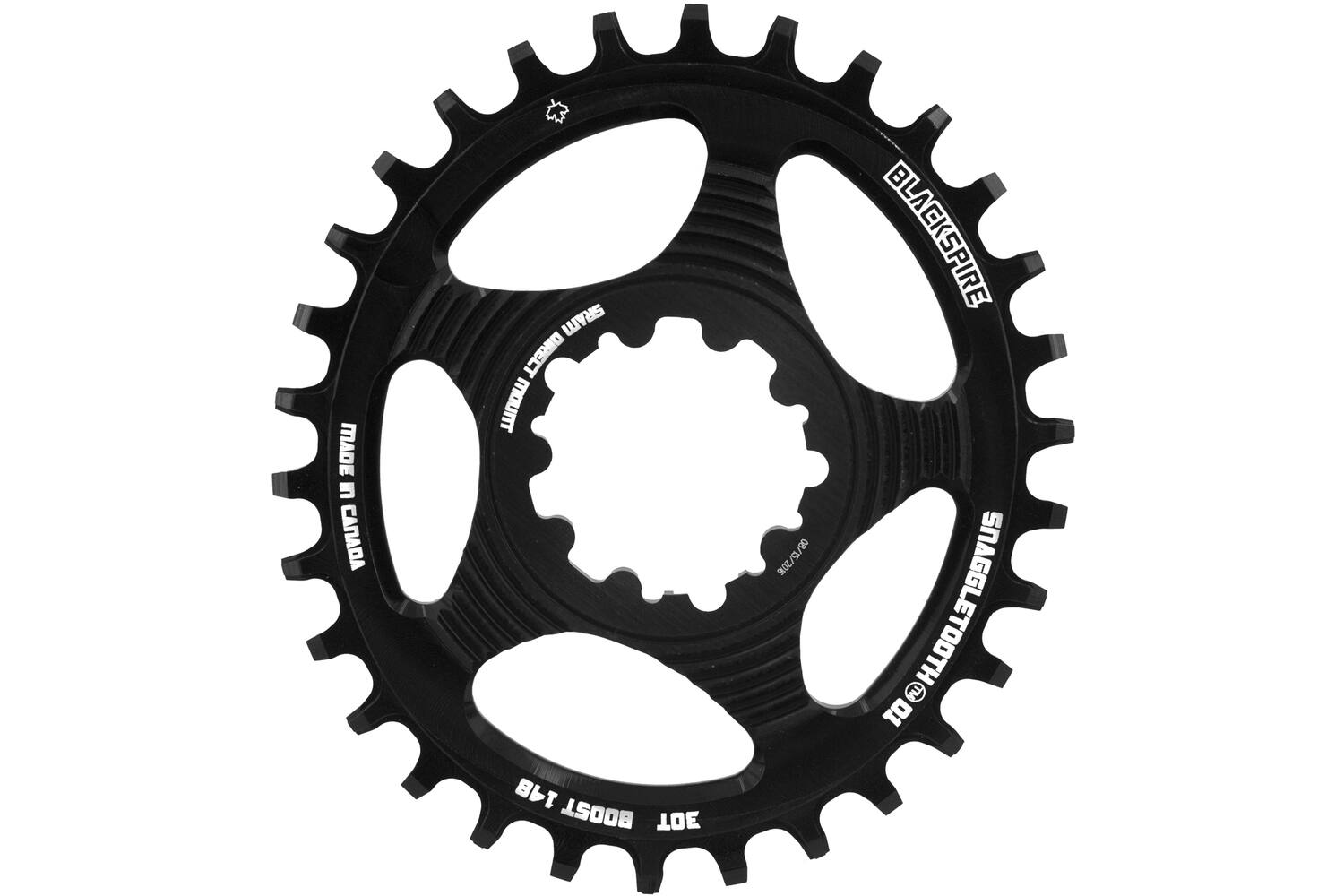 Blackspire - kettingblad snaggletooth ovaal sram spline 30 3mm offset boost