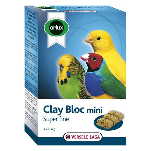 Orlux klei blok mini kanarie parkiet tropische vogels