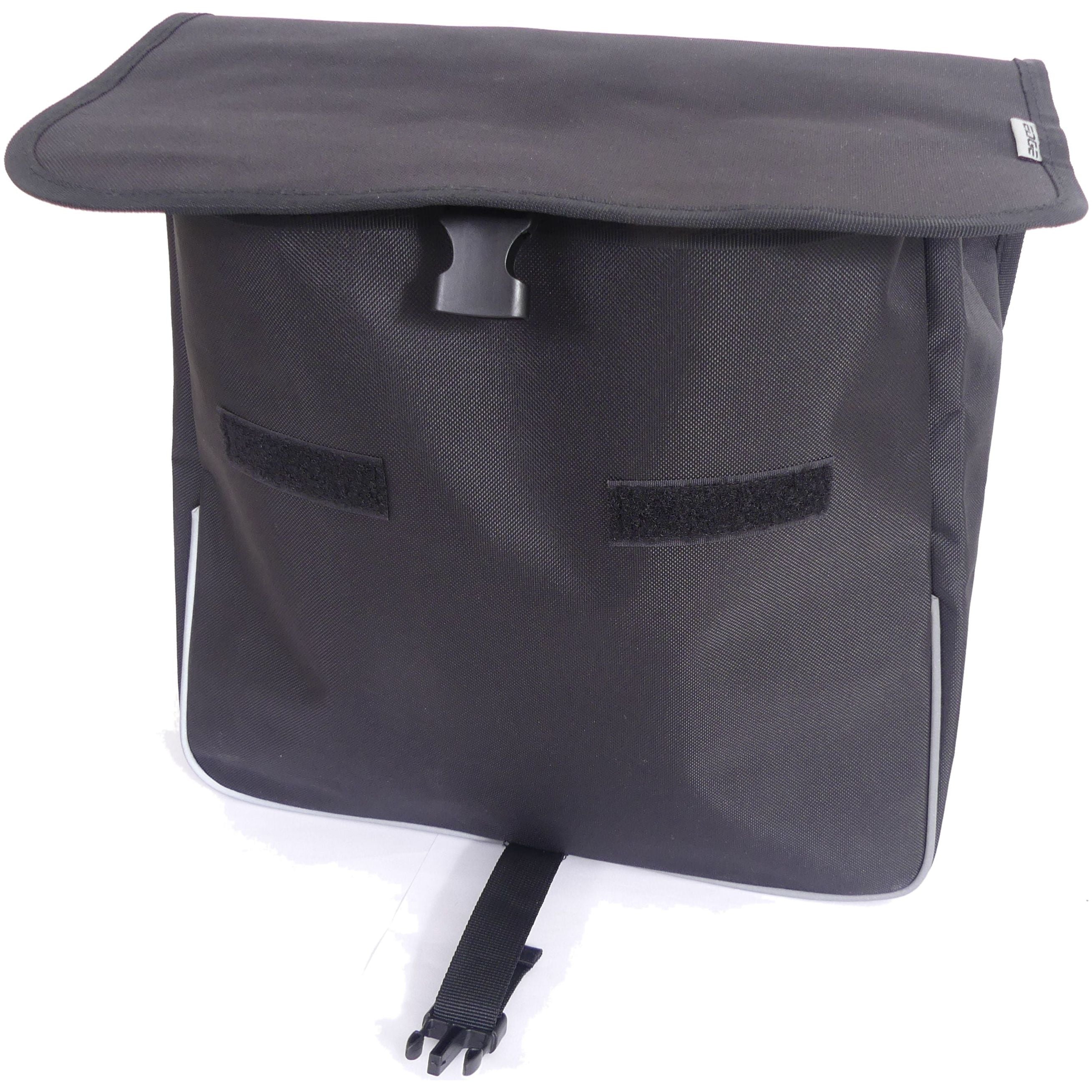 Dubbele fietstas Edge Basic Shopper 32 liter 32 x 38 x 13cm (2x) - zwart