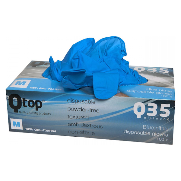 Qtcycletech Iqtop Nitrile Gloves Dispenser Size L per 100 pieces