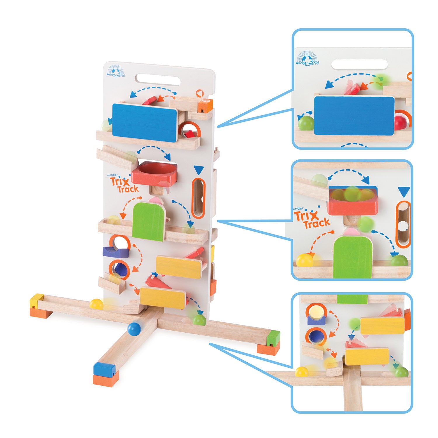 Wonderworld Knikkerbaan Torenwerper