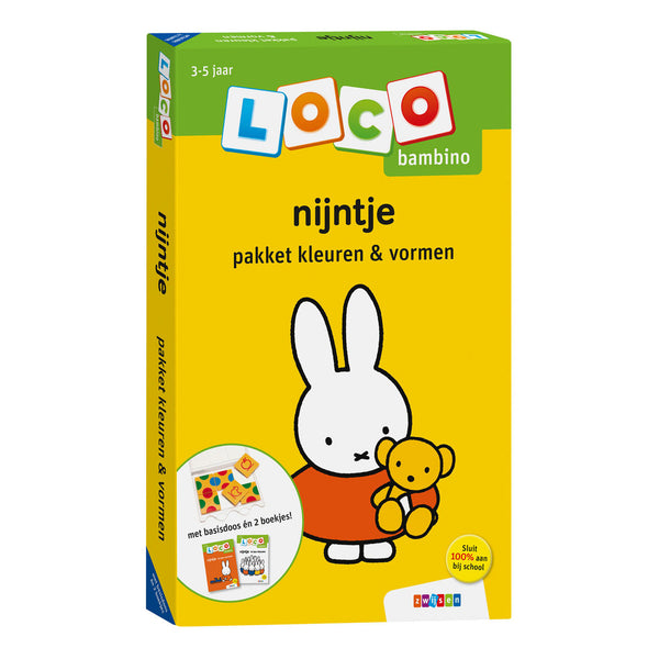 Bambino Loco - Nijntje Pakket Kleuren Vormen (3-5 jaar)