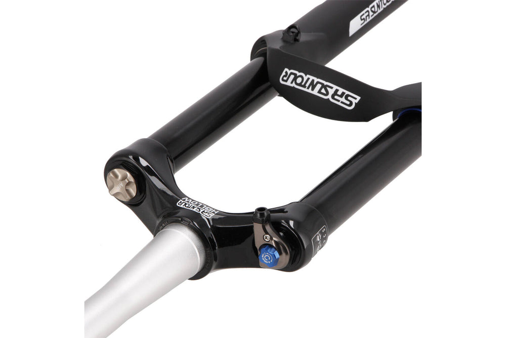 SrSuntour Suntour auron aur voorvork 27.5'' rlrc 15qlc2ti 120-160mm taps zwart