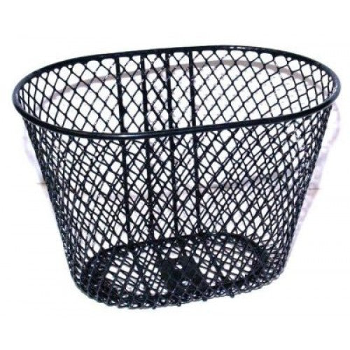 Qt cycle tech panier enfant acier 16 20 pouces montage fixe noir 2007283