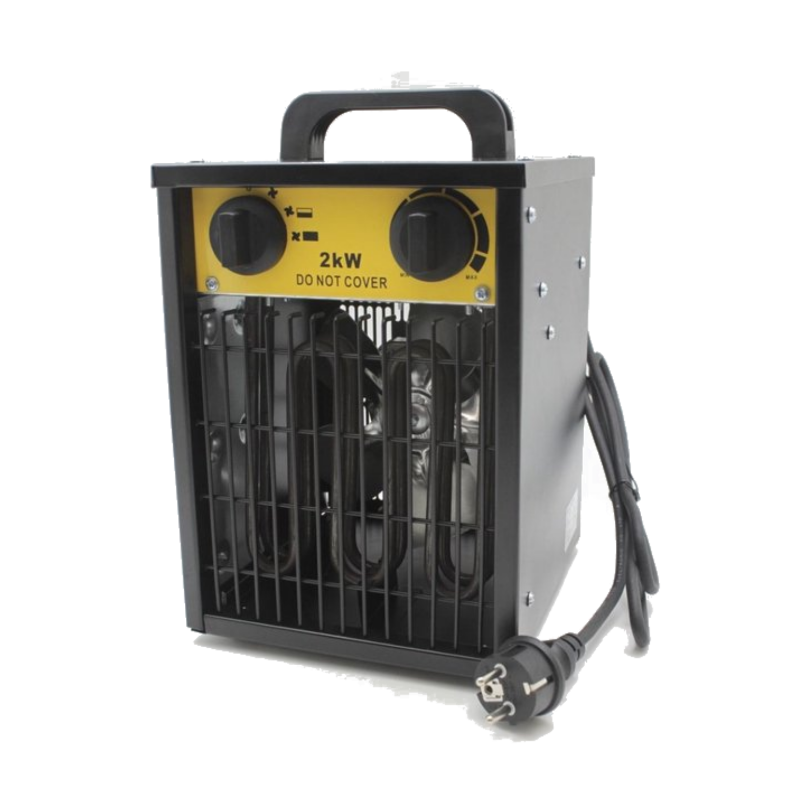 Werkplaatskachel 'PRO' 2000W, draagbaar 220-240V.