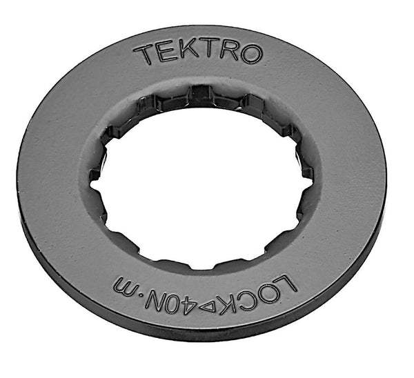 Lockring Tektro voor Centerlock remschijf - steekas ø15-20mm -staal
