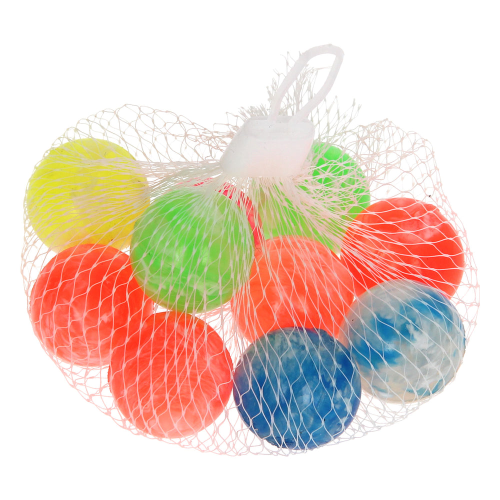 Lobbes gekleurde stuiterballen, 10st.