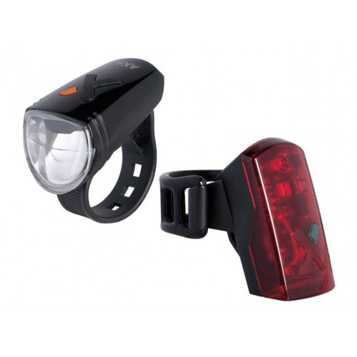 Axa green line 8 lux verlichtingset usb oplaadbaar 522208 op kaart