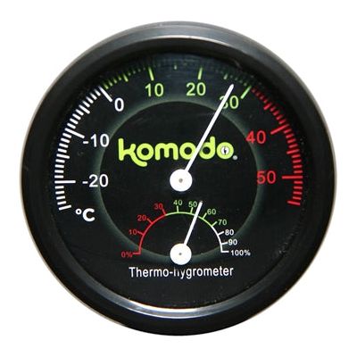 Komodo thermometer hygrometer analoog