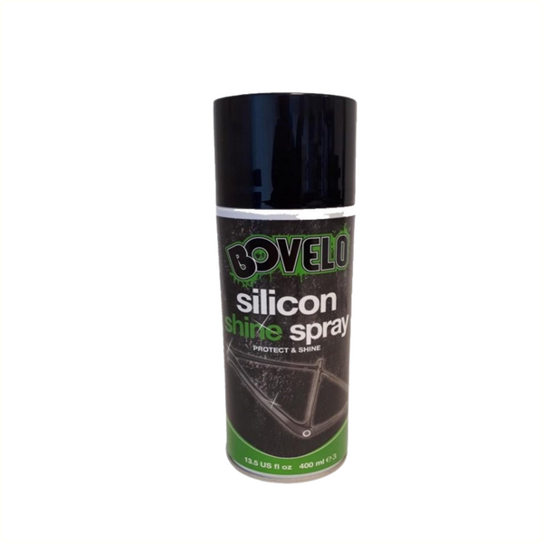 BoVelo Siliconenspray 400ML, Waterafstotend met een reinigende en beschermende werking