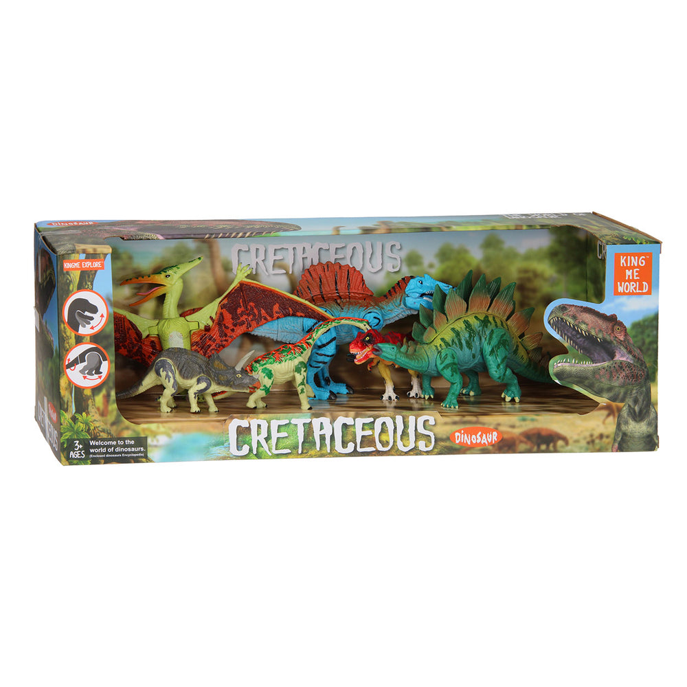 Dino speelset groot, 6dlg.
