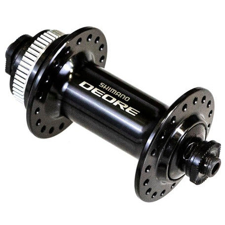 Shimano deore voornaaf schijf centerlock 36g zwart uitval