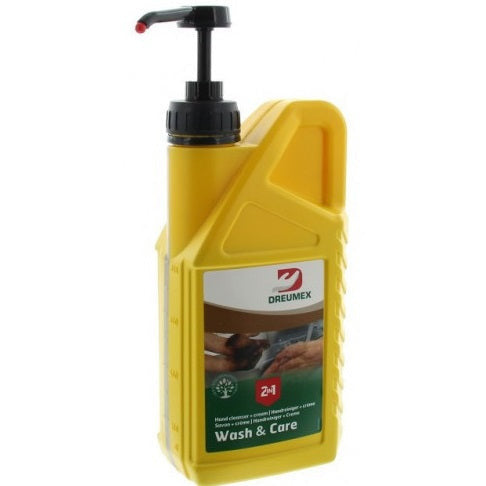 Dreumex wash care handreiniger handzeep 1 liter met pomp