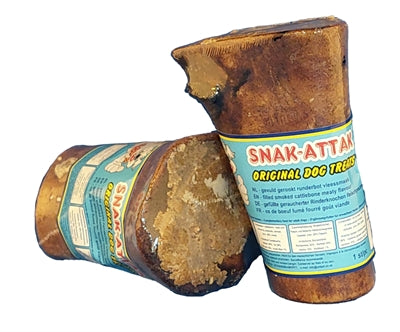 Snak attak gerookte runderbot gevuld met vleessmaak