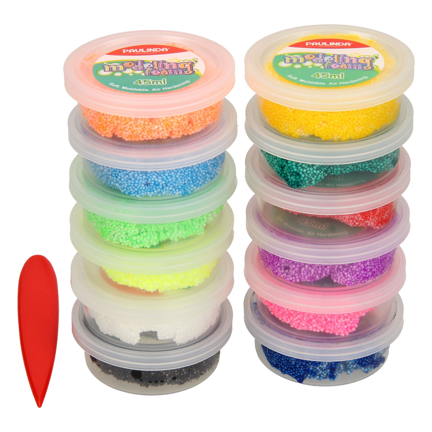 Modeling Klei Kleurenpotjes, 12st.