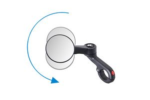 Miroir pliant Krampe Kf Mini Avec pince