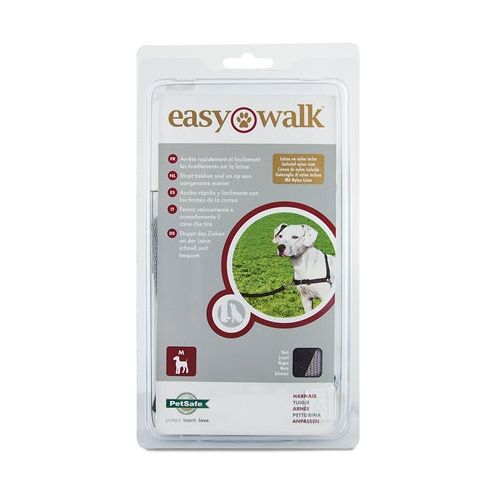 Petsafe easy walk anti-trek tuig zwart
