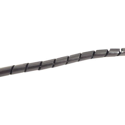 Kabel Framebeschermer spiraal - 8mm 10meter - zwart