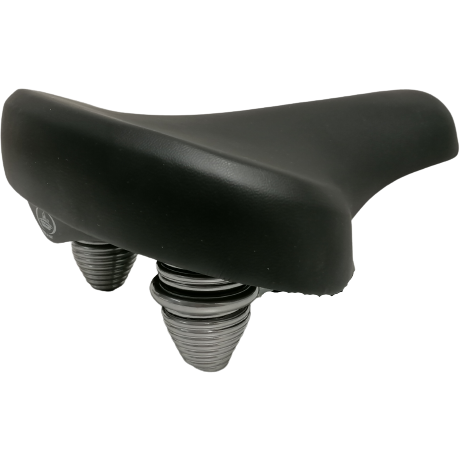 Selle Montegrappa 1800 selva junior cruiser zadel zwart