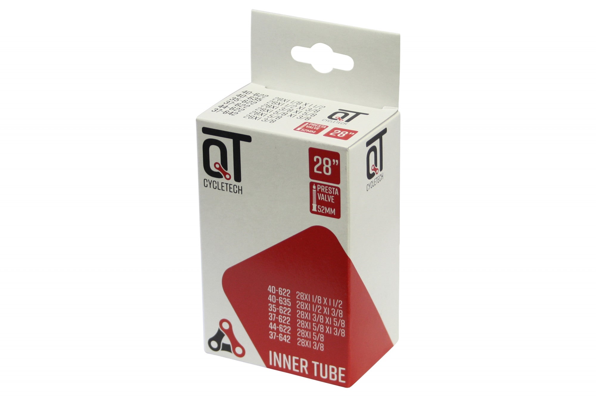 Qt binnenband sv17 28 inch 37 42-622 28x13 8 sv 52 mm 2217384