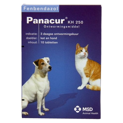Panacur hond kat