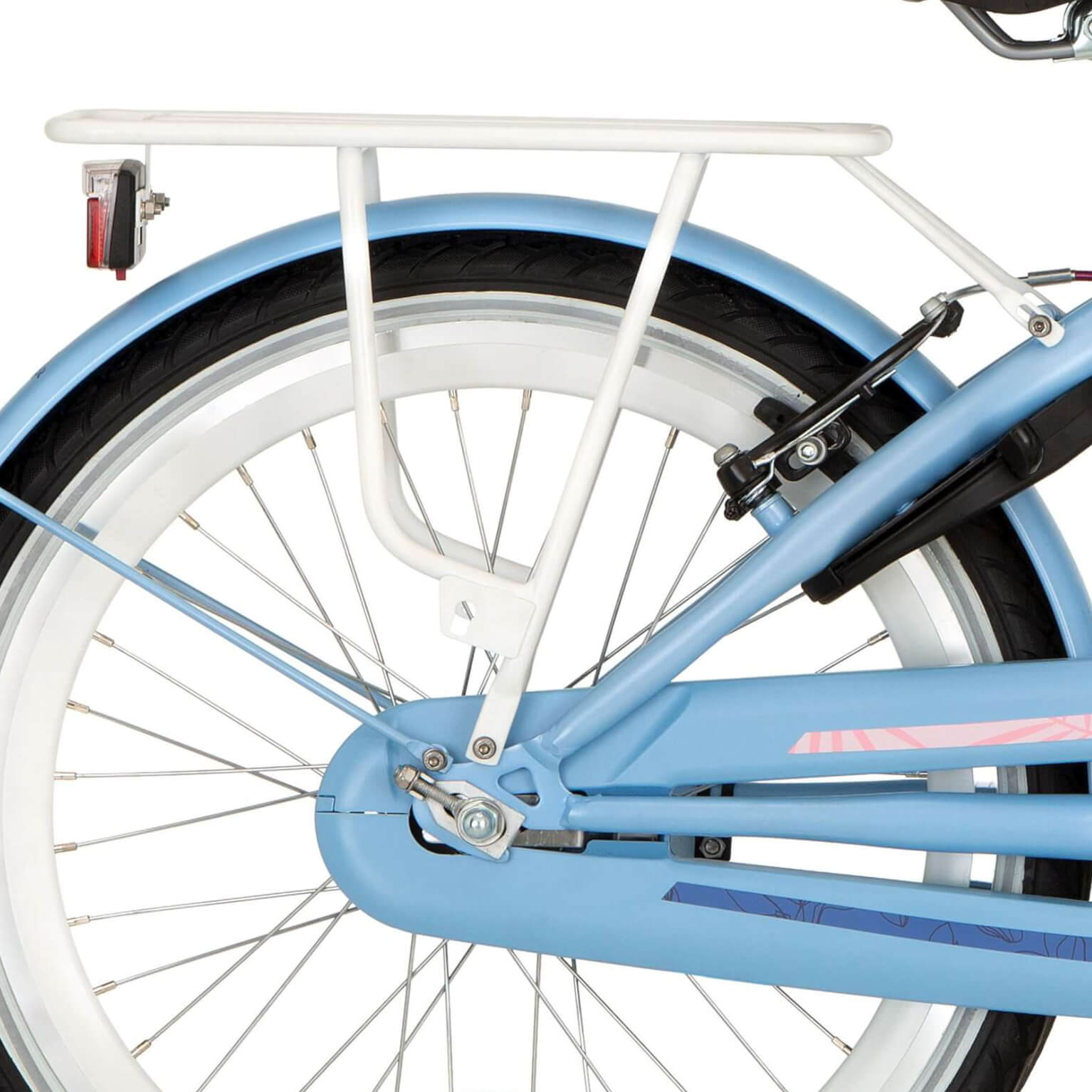 Alpina Achterdrager 22 verkeerswit mat