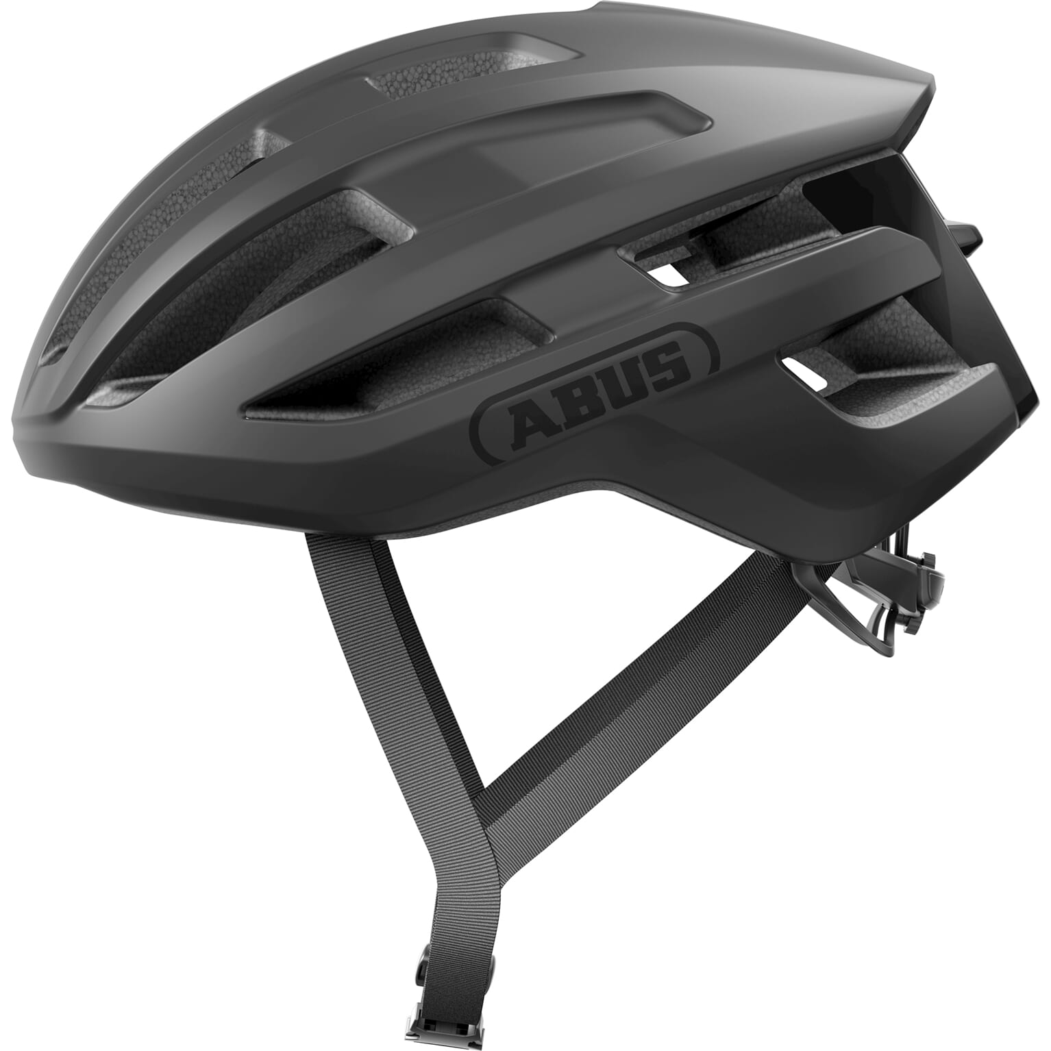 Abus Helm PowerDome fluweel Zwart S 51-55cm