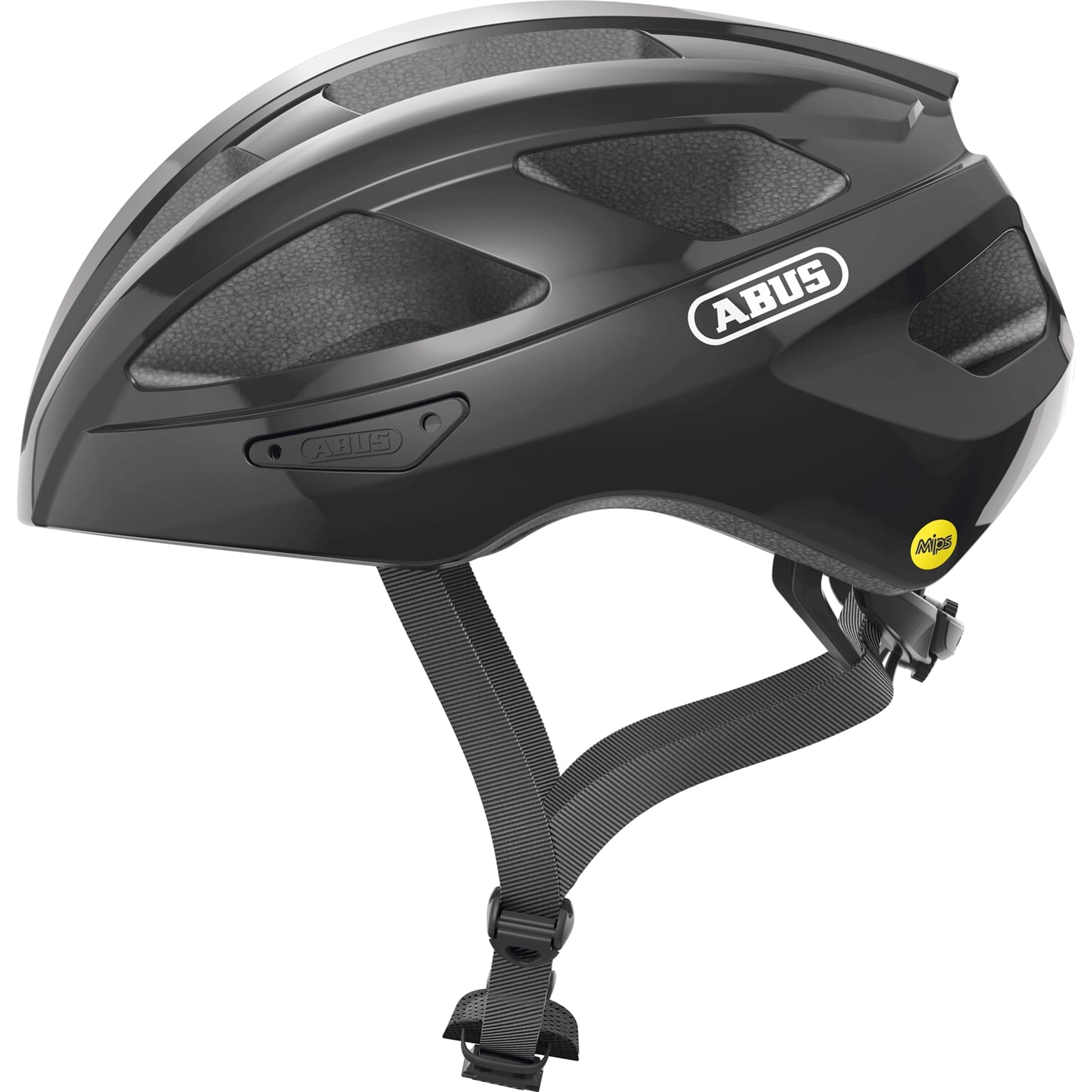 Abus Helm MacatGoud MIPS glanzend Zwart S 51-55cm