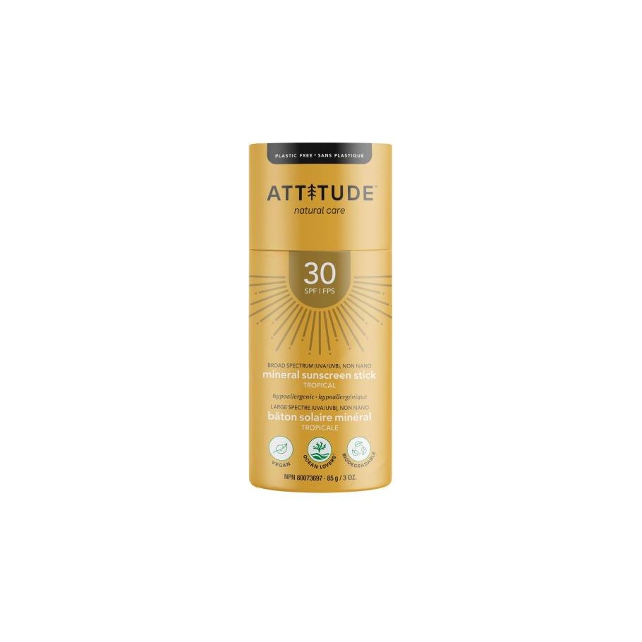 Attitude Zonnebrandstick SPF 30 Tropisch