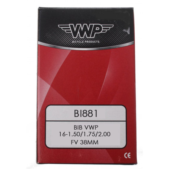 Binnenband VWP FV SV 16 16-1.50 1.75 2.00 38mm