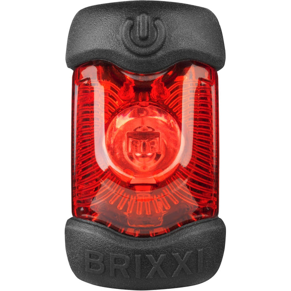 Bumm achterlicht Brixxi zadelpen met remlicht USB