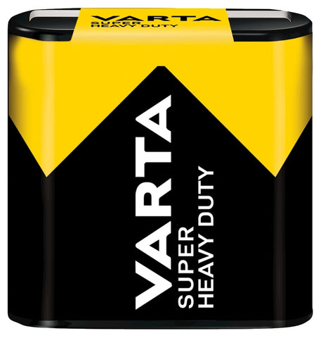 Varta Super Life 4.5V 3R12. Zinc-Carbone. par unité. (emballage suspendu)