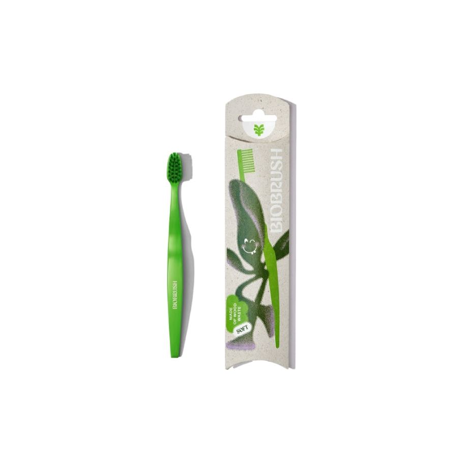 Biobrush Tandenborstel Kind Groen